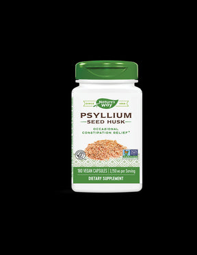 Psyllium Husks 525 mg - 180 capsules - Nutra Best Europe