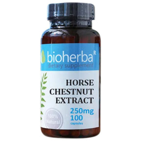Horse Chestnut Extract 250 mg - 100 capsules - Nutra Best Europe