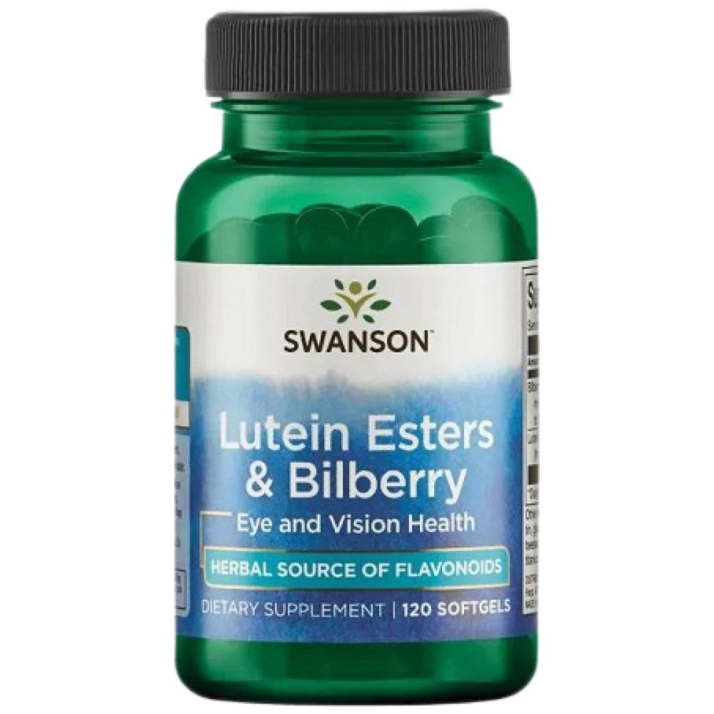 Lutein Esters i Bilberry 120 Softgels