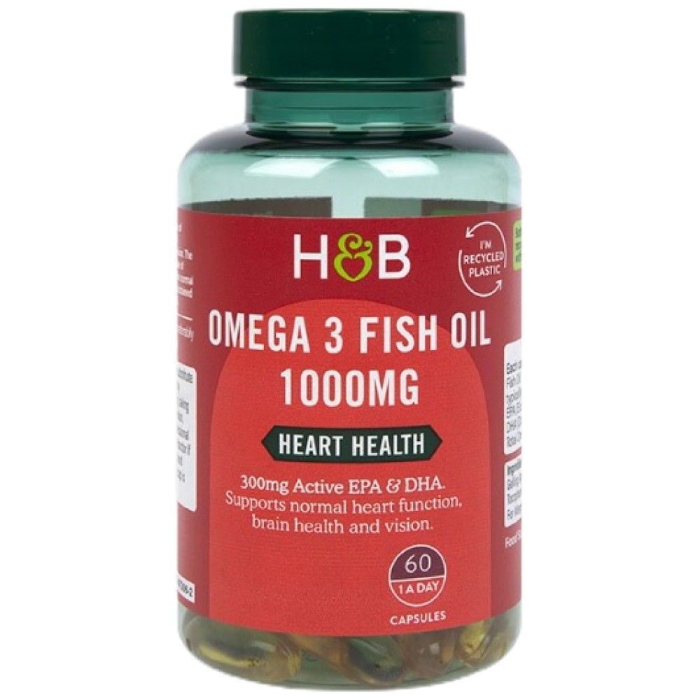 Omega 3 Koncentrat ribljeg ulja 1000 mg - 60 gel kapsula