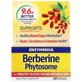 Berberine Phytosome | with Berbevis® - 60 capsules - Nutra Best Europe