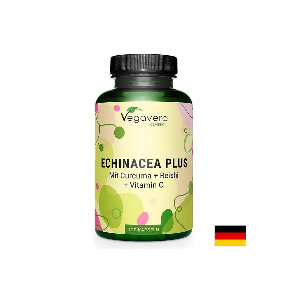 Imunitet - echinacea + kurkuma, reishi i vitamin C, 120 kapsula