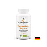 Imunitet i cirkulacijski sustav - Rosehip (voće), organski, 600 mg x 120 kapsula