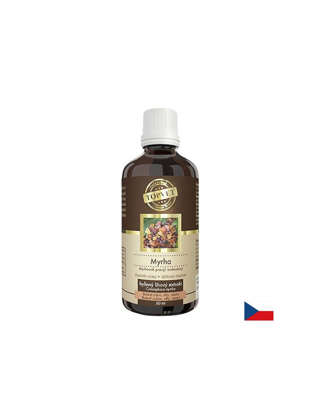 Imunitet i zdravo srce - myrrh (smola) + vitamin C, 50 ml tinkture