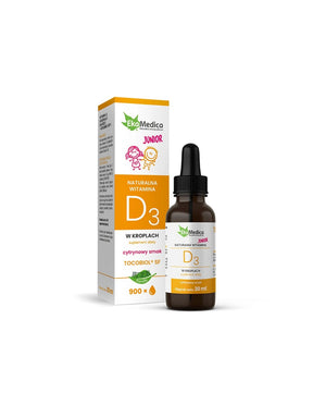 Immunity - Vitamin D3 for children and adults, 200 IU x 30 ml drops - Nutra Best Europe