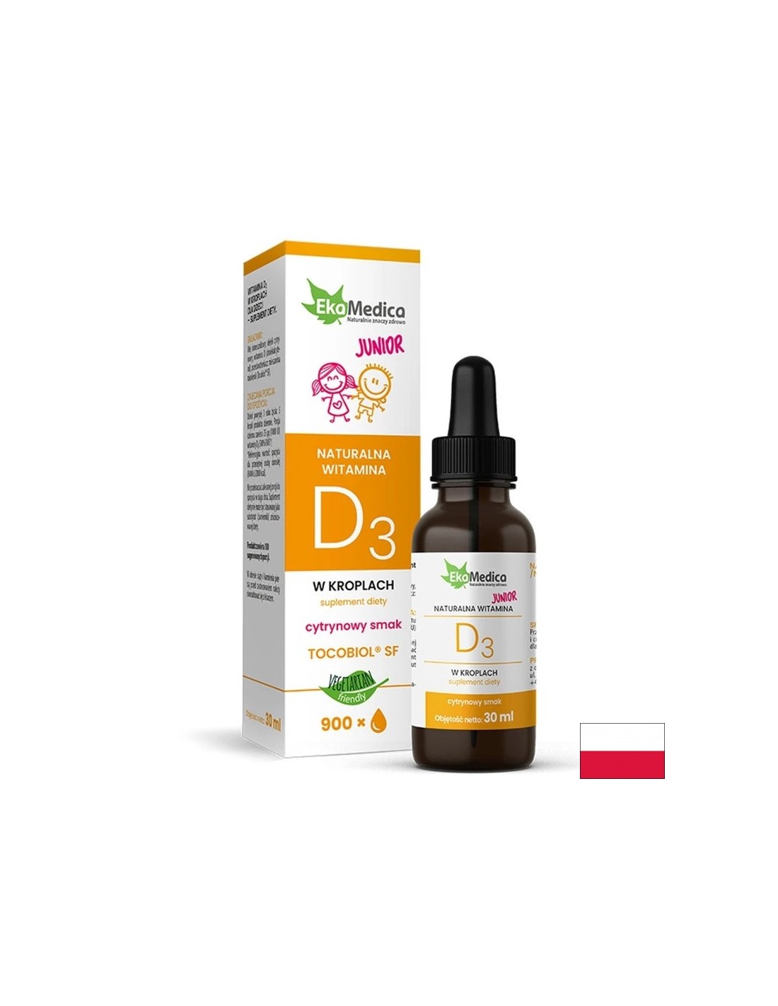 Imunitet - vitamin D3 za djecu i odrasle, 200 iu x 30 ml kapi