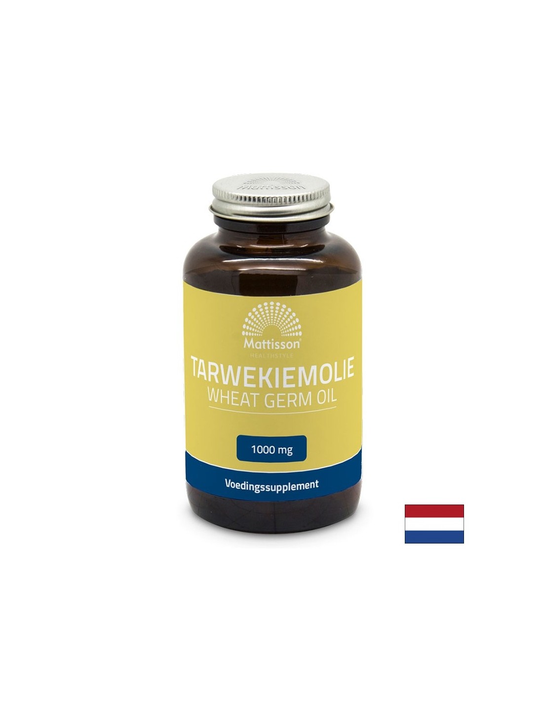 Funkcija imuniteta i mozga - ulje pšeničnih klica 1000 mg x 90 kapsula <tc>Mattisson Healthstyle</tc>