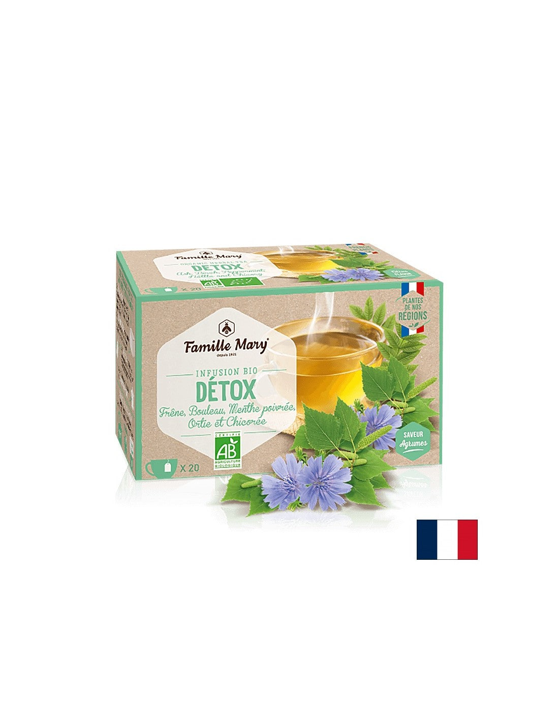 Infusion Bio Detox/ Tea za detoksikaciju, 20 filtriranih vrećica