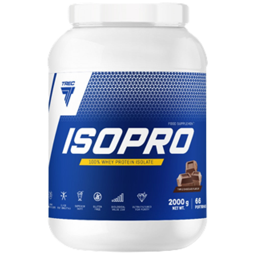 ISOPRO | 100% izolat proteina sirutke - 2000 grama