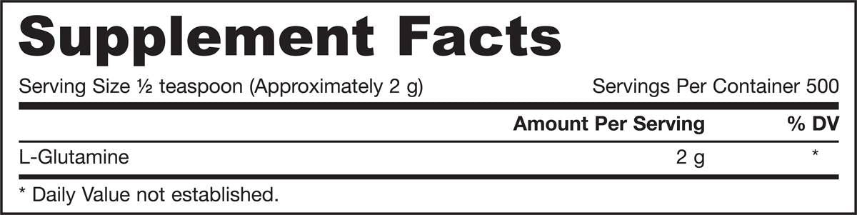 L -glutamin - 1000 GRAMA