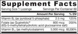 Metil B -12 5000 mcg i metil folat 800 mcg - 60 sublingvalnih tableta