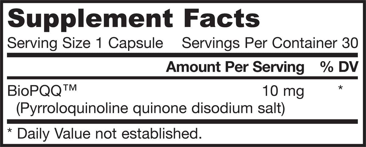 PQQ 10 mg - 30 kapsula