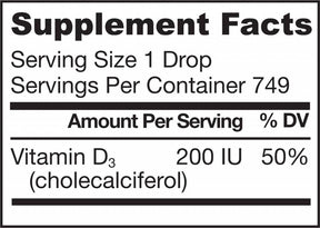Yum-Yum D3 Liquid 200 IU 27 ml - Nutra Best Europe
