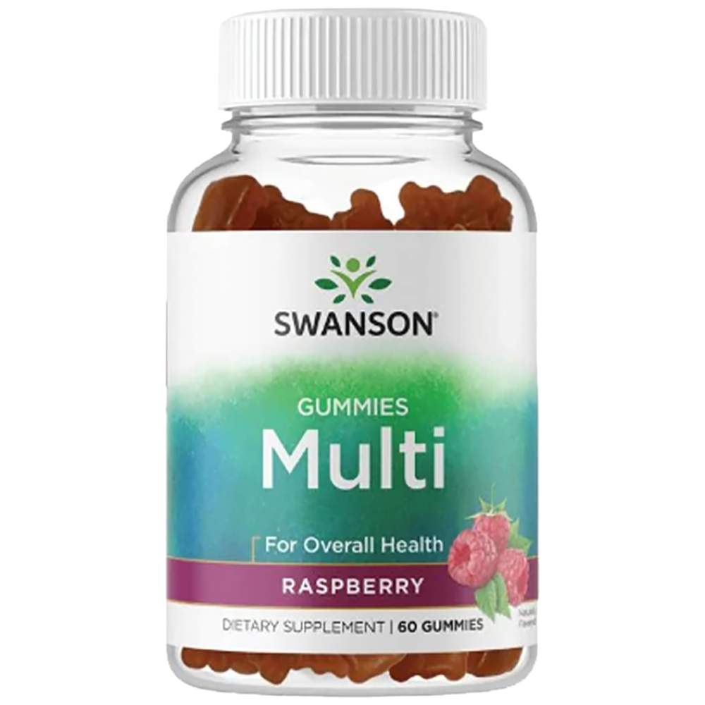 Multi Gummies - Raspberry 60 bombona