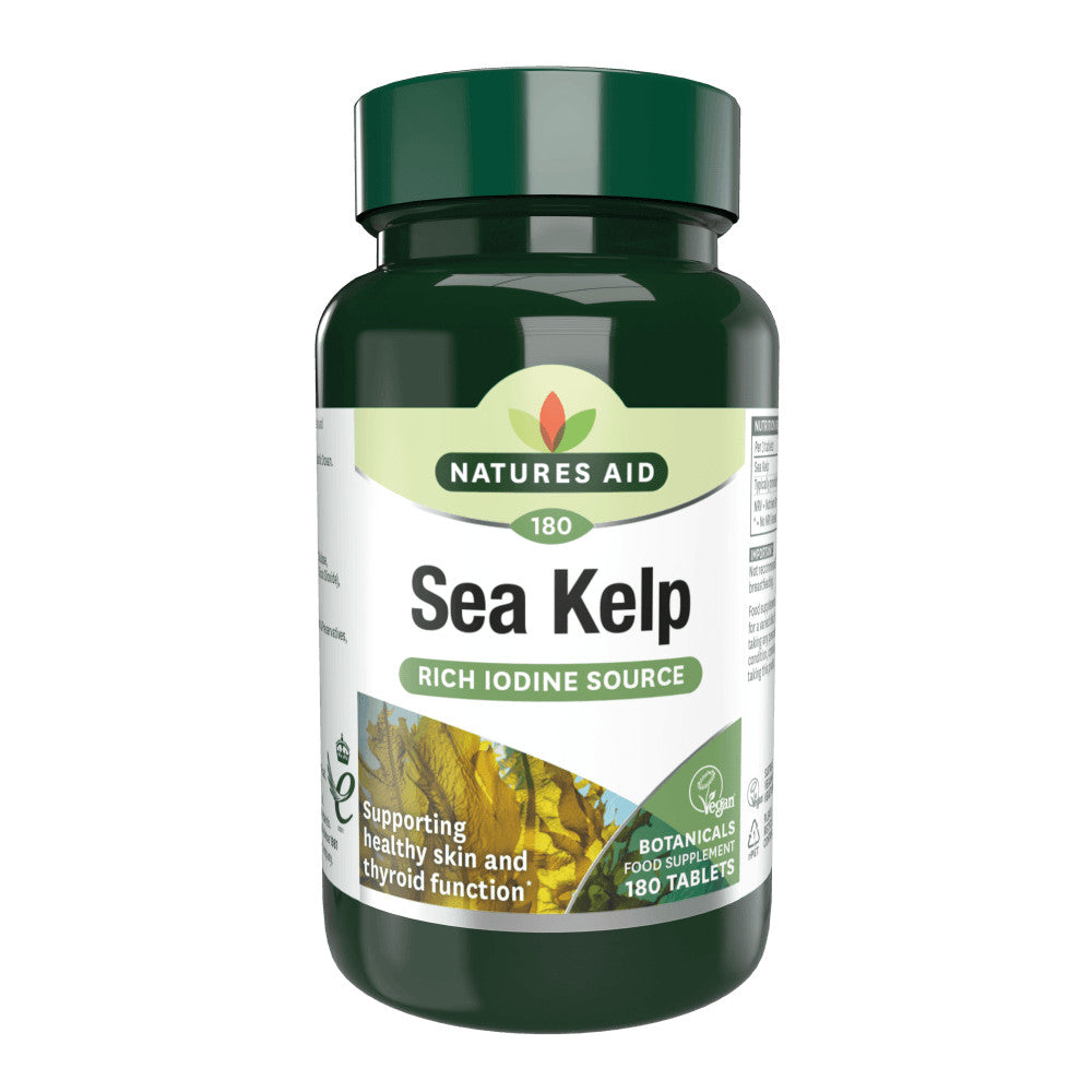 Morska alga (Jod - 150 mcg) 180 tableta Natures Aid