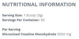 Kreatin monohidrat - 250 grama