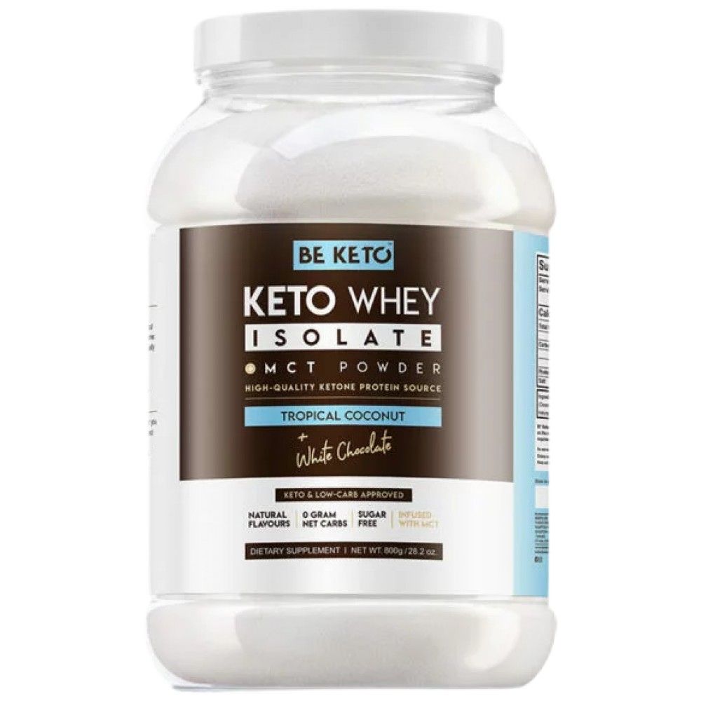 Keto sirutka izolat + mct - 800 grama
