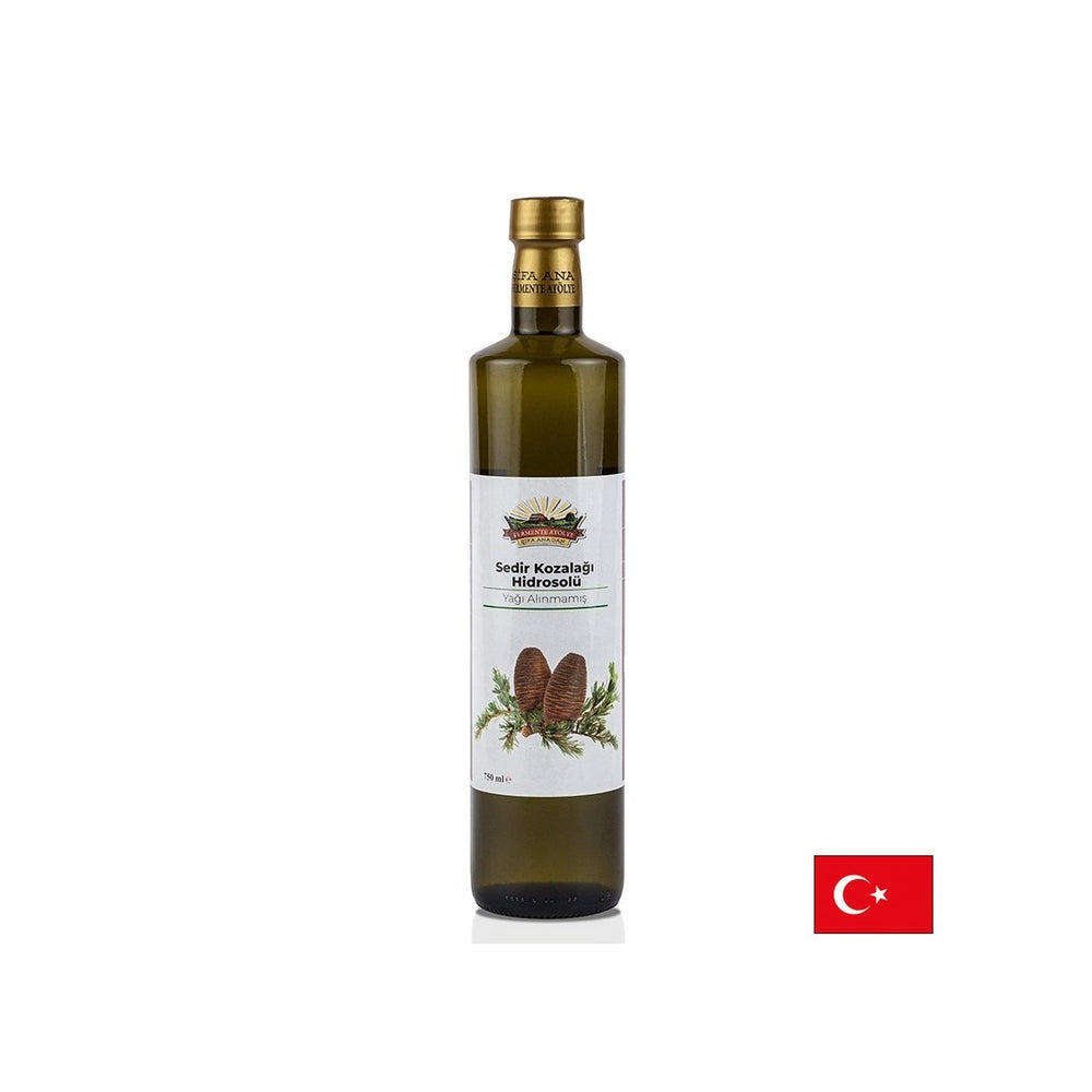 Hidrosol (cvjetna voda) iz konusa od cedra - njega kože, respiratorni i živčani sustav, 750 ml