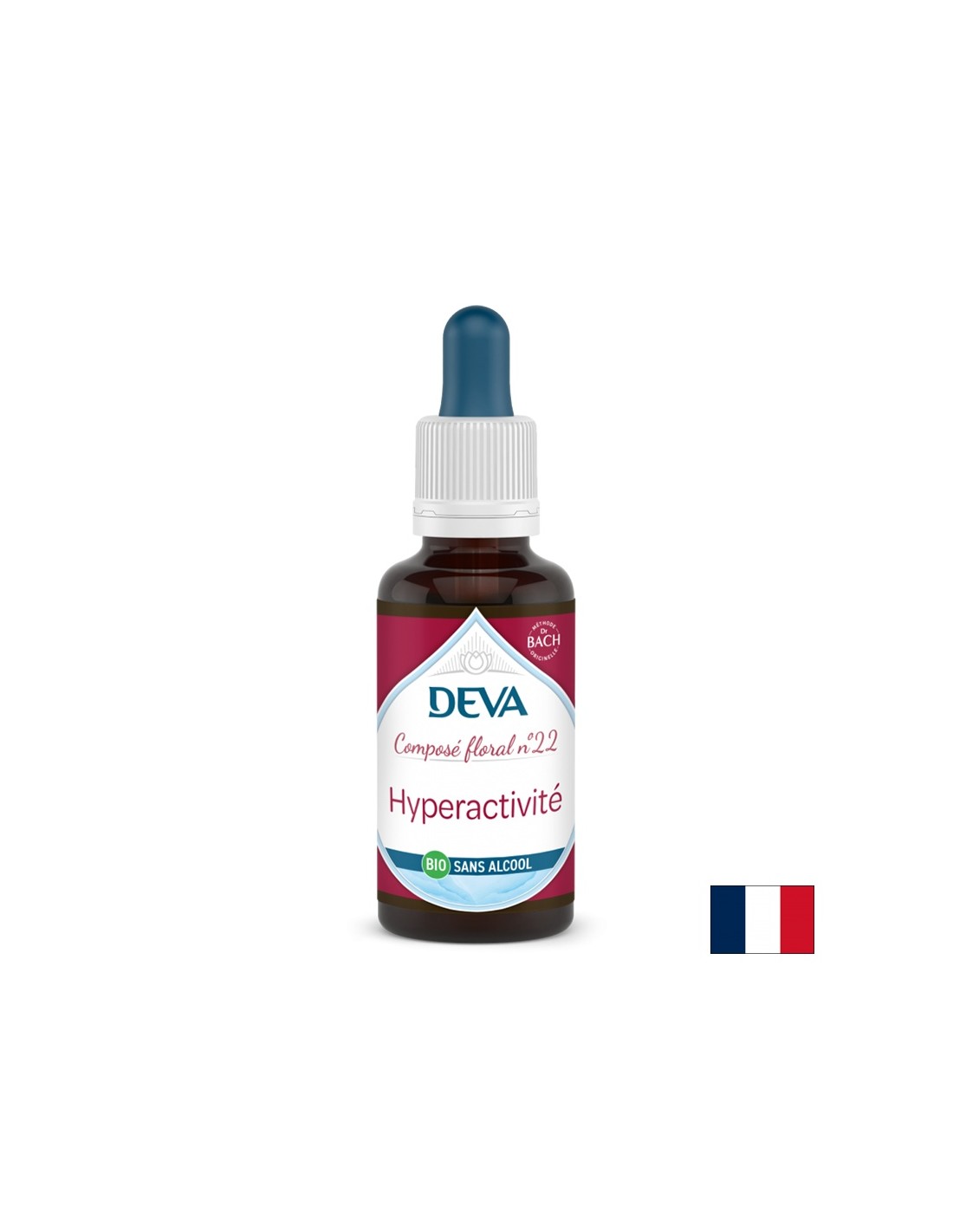 Hiperaktivnost, cvjetne esencije, bach kapi br. 22 (bez alkohola), 30 ml