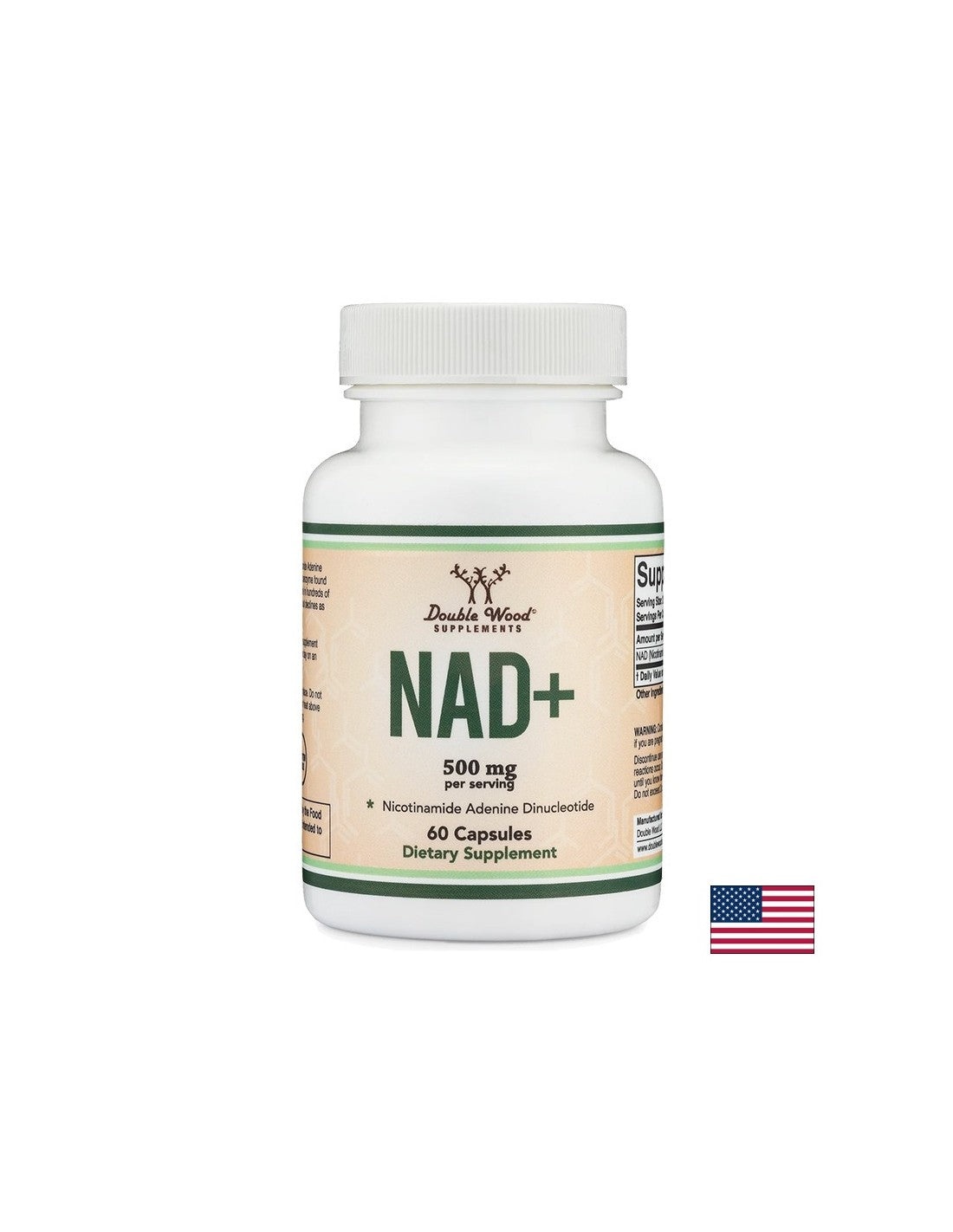 NAD+ 500 mg - 60 kapsula