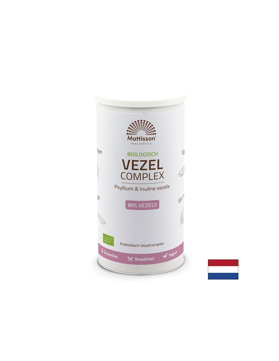 Kompleks organskih vlakana (husk + inulin), 275 g praha