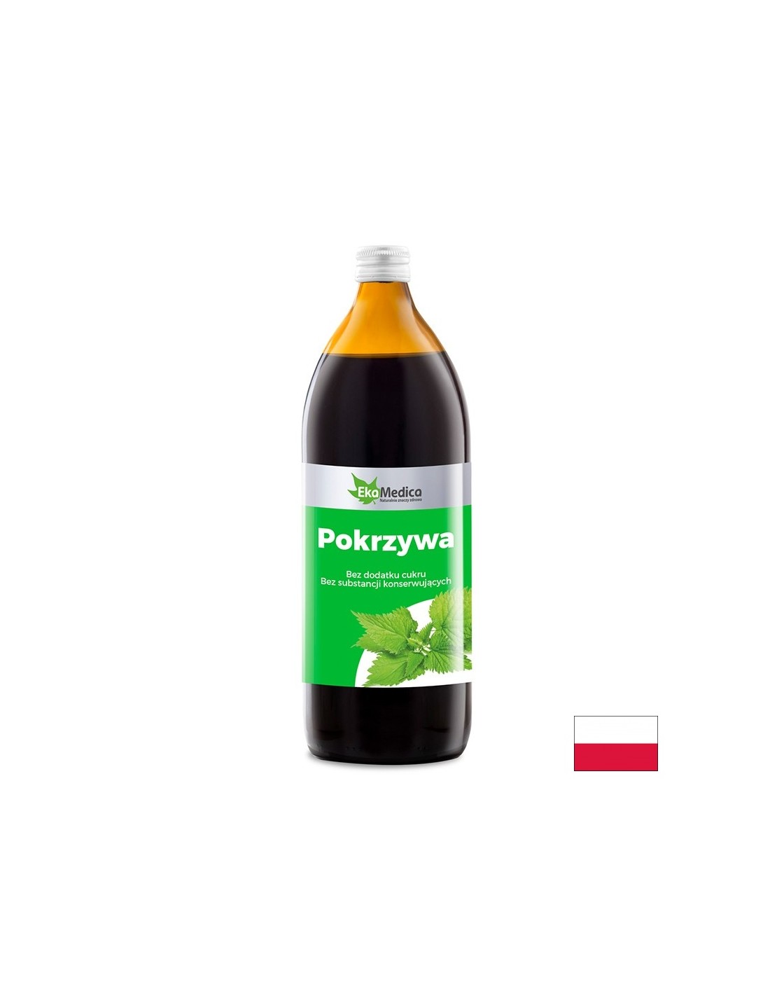 Sok od koprive s diuretskim i antianemskim učinkom, 1 litara, 20 ili 40 doza