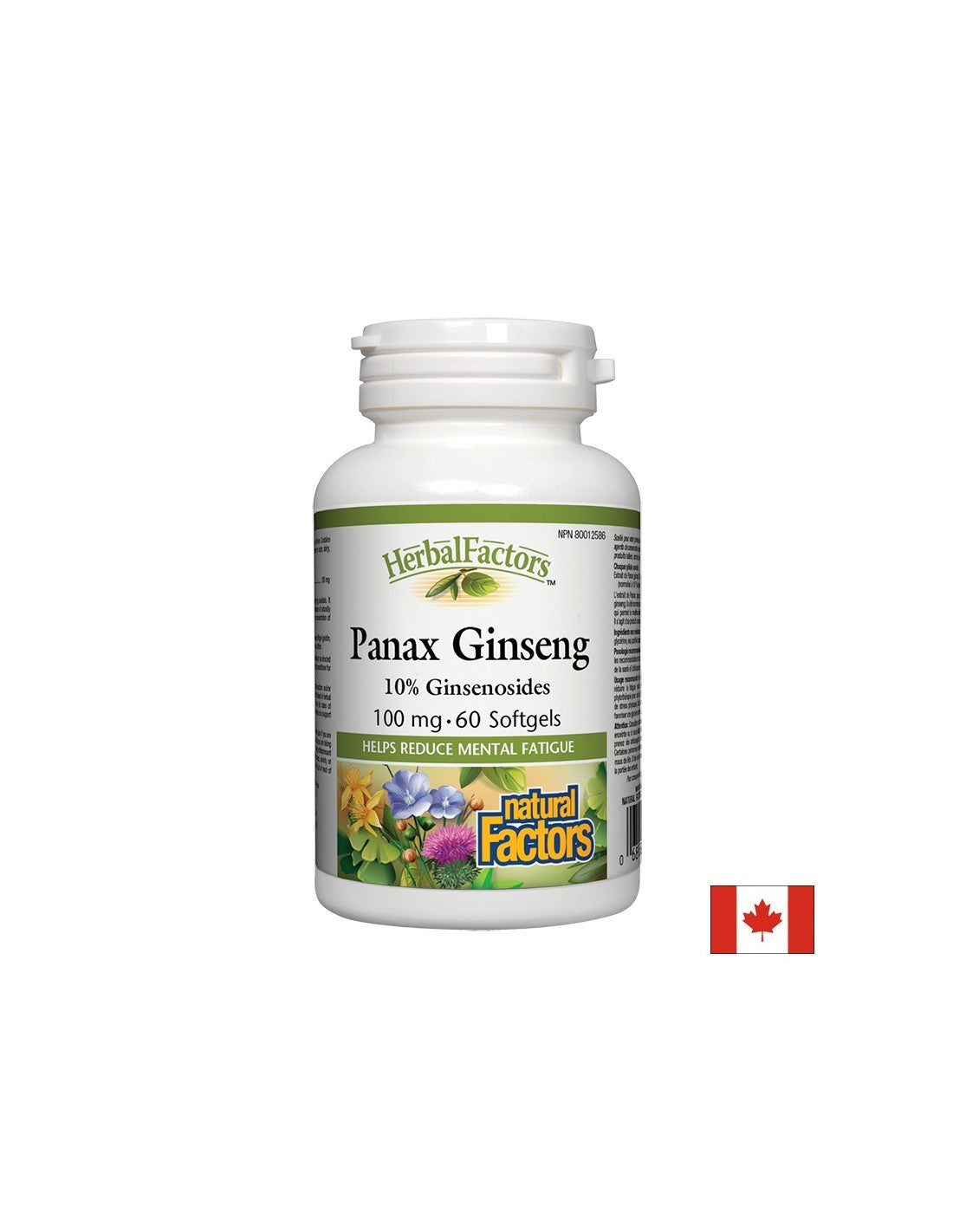 Panax ginseng 100 mg - 60 gel kapsula
