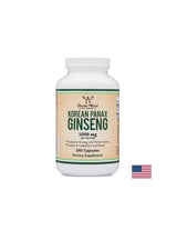 Korean Panax Ginseng - korejski ginseng, 240 kapsula <tc>Double Wood</tc>