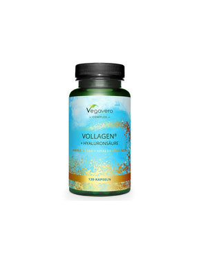 Hair and skin - Amino acids + Hyaluronic acid Vollagen, 120 capsules Vegavero - Nutra Best Europe