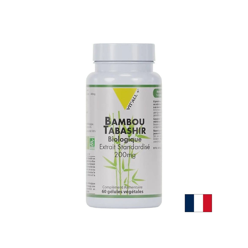 Kosa i koža - Bambusov eksudat, bio, 200 mg x 60 kapsula