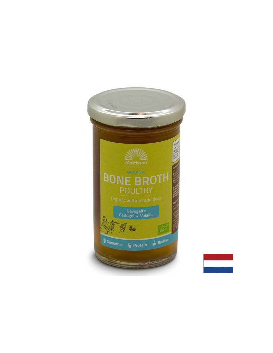Bio juha od kostiju peradi, 240 ml <tc>Mattisson Healthstyle</tc>