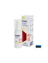 Kosti, zubi i obrana imuniteta - Vitamin D3 400 IU, sprej za usta, 30 ml / 200 sprejeva <tc>Nordaid</tc>