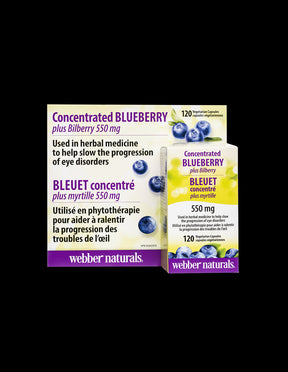 Blood system and vision - Blue + Blackberry, 120 capsules - Nutra Best Europe