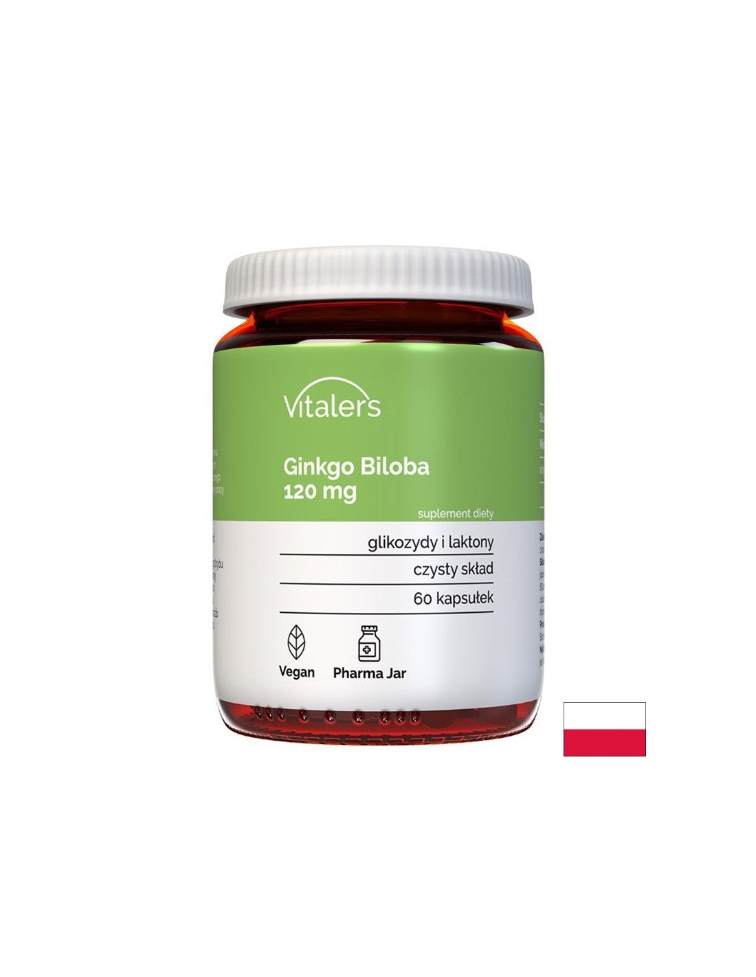 Cirkulacija krvi i funkcija mozga - Ginkgo bilaba, 120 mg x 60 kapsula