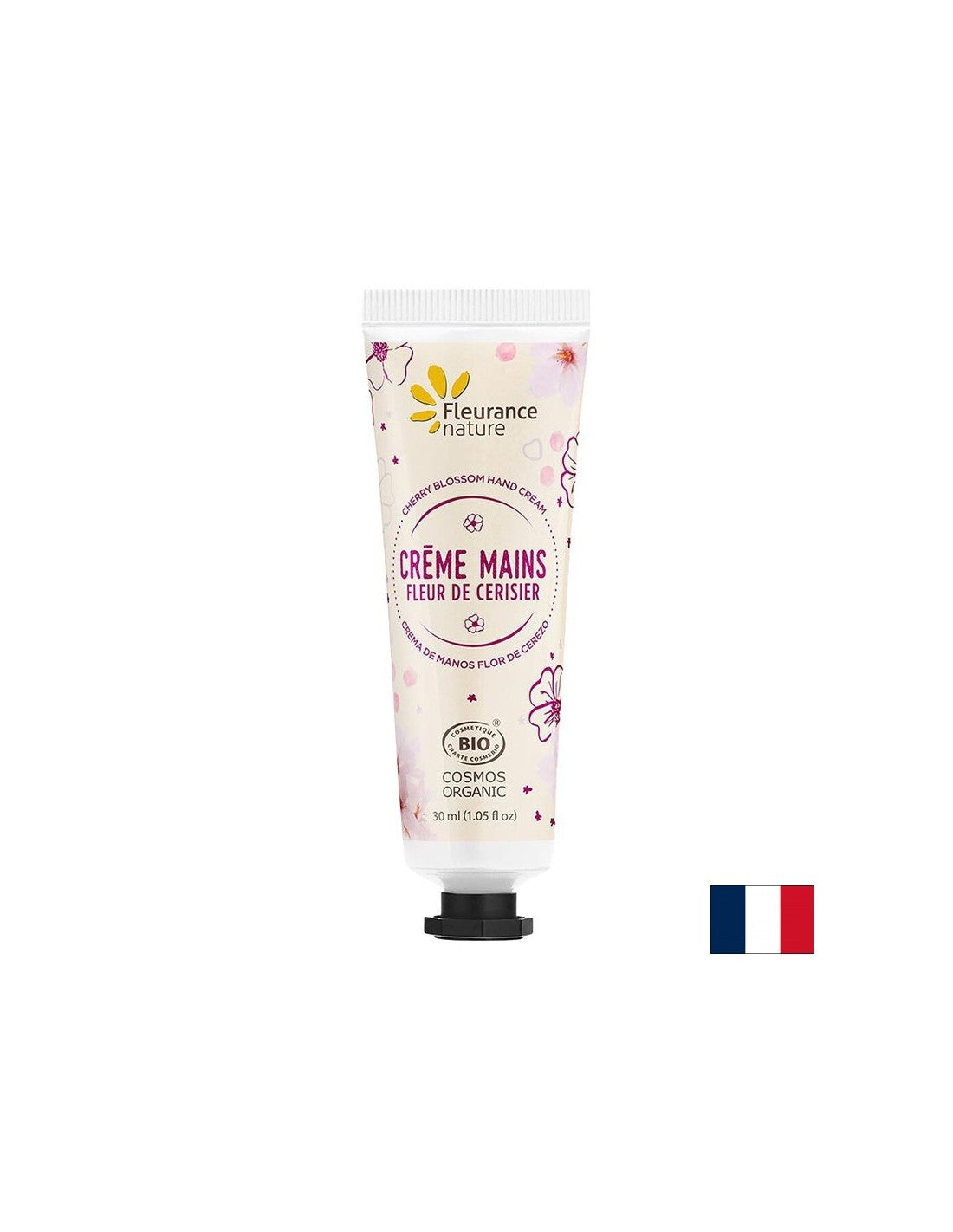 Krema za ruke s ekstraktom cvjeta trešnje, shea maslacem i aloe verom, 30 ml flearance prirode