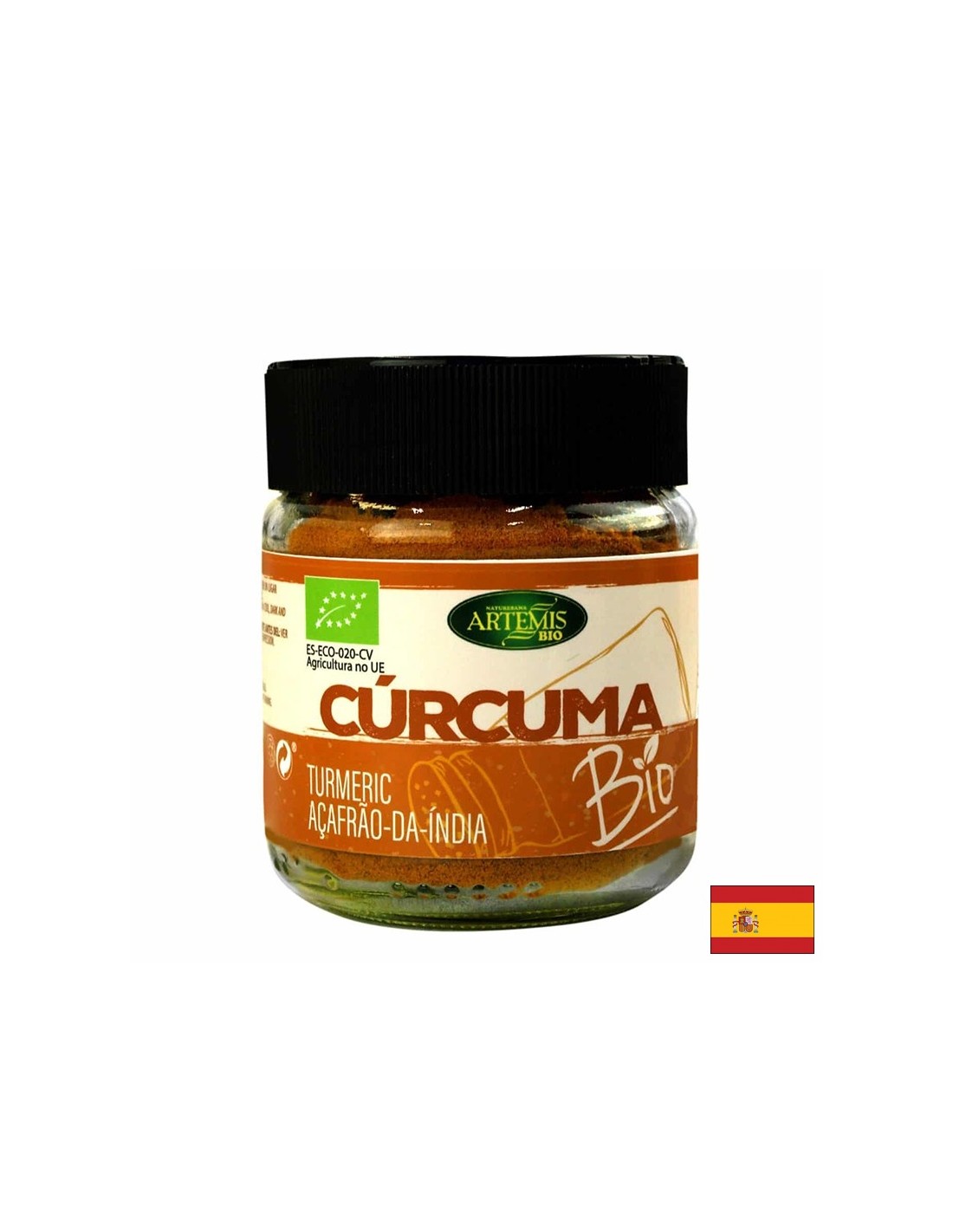 Organska kurkuma za jela za okus, 85 g, prah