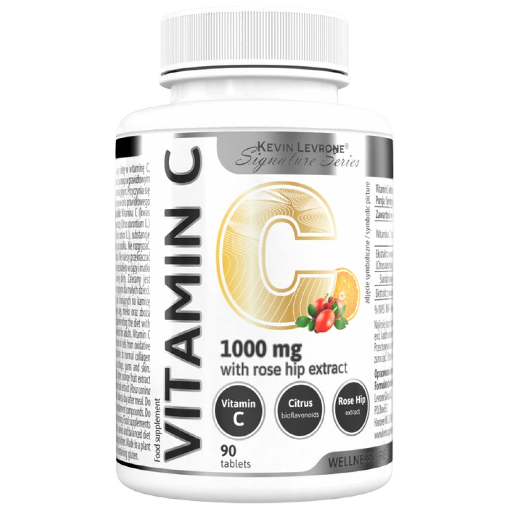 Vitamin C 1000 / s ružičastim kukovima i gorkom narančastom - 90 tableta