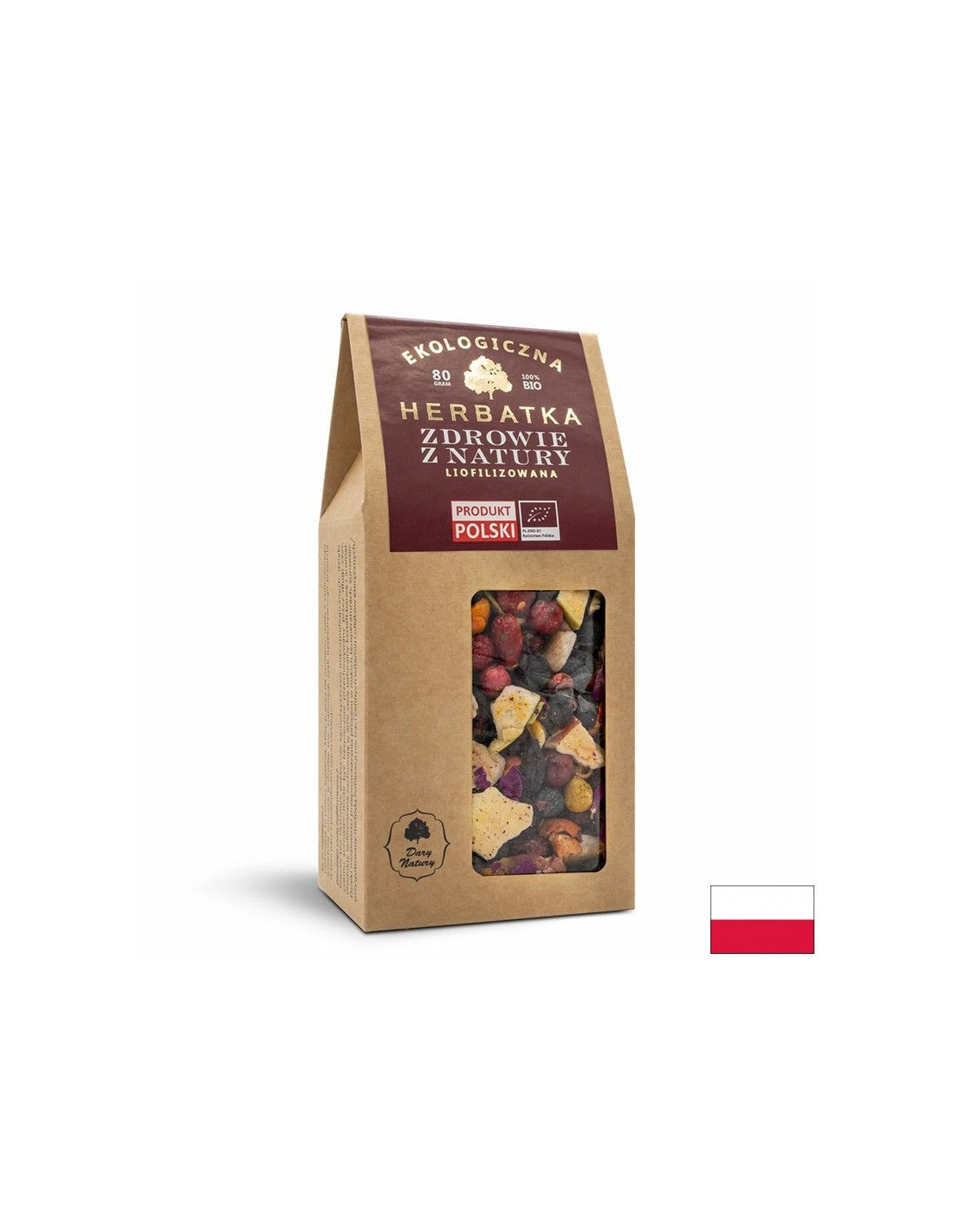 Liofilizirani čaj &quot;Zdravlje iz prirode&quot; Organic, 80 g <tc>Dary Natury</tc>