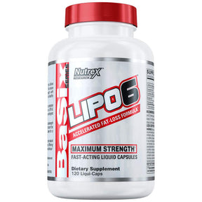 Lipo 6 - 120 capsules - Nutra Best Europe