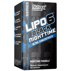 Lipo 6 Black Nighttime UC | Fat Burner + Sleep Aid 60 capsules - Nutra Best Europe