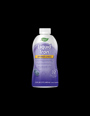 Liquid Iron - Liquid iron (blueberry flavor), 480 ml Nature's Way - Nutra Best Europe