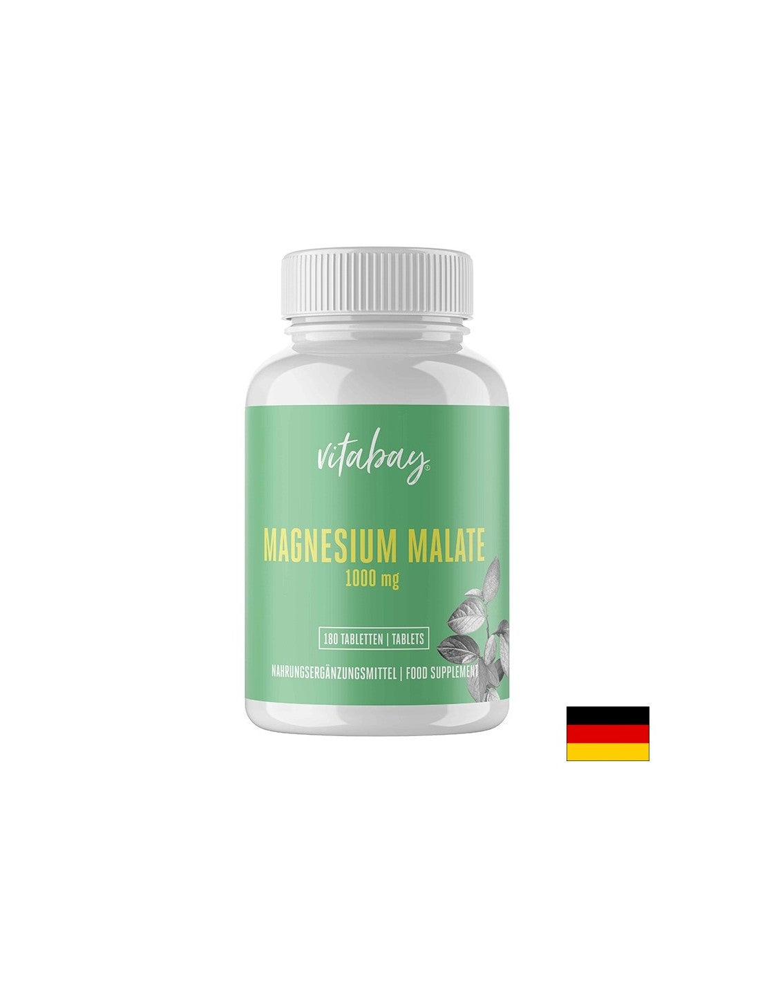 Magnezij (malat) - živčani i mišićni sustav, 180 tableta <tc>Vitabay</tc>