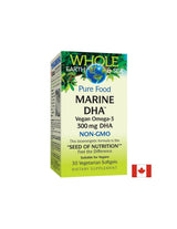 Marine DHA Vegan Omega 3 Non -GMO - 30 kapsula