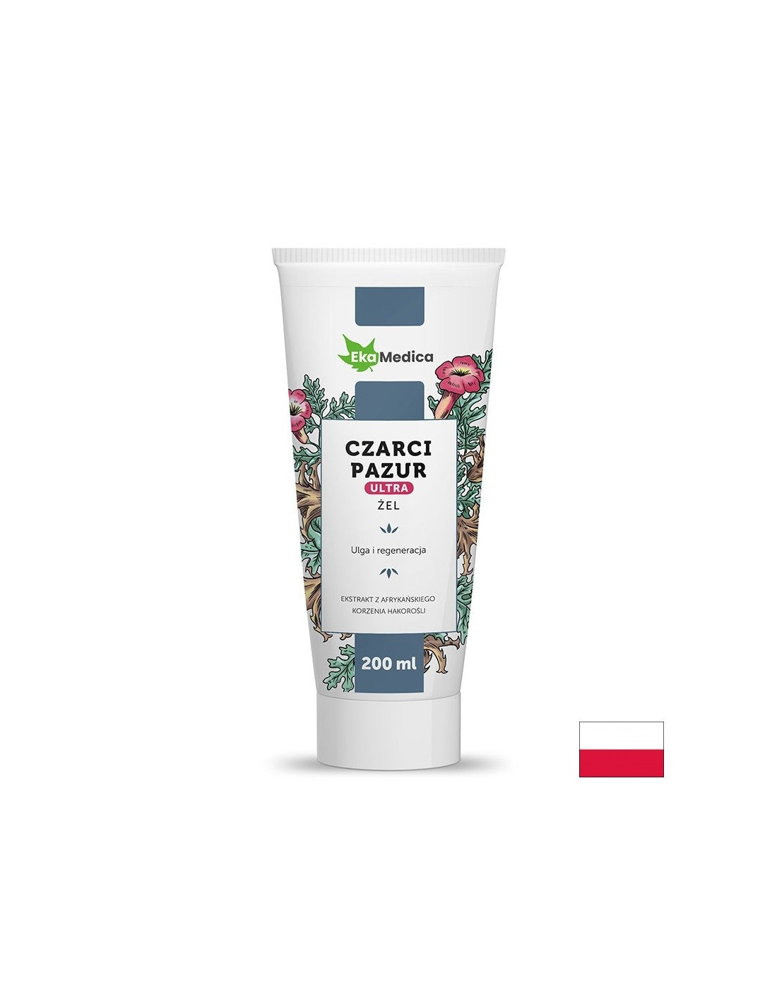 Gel za masažu kandži za vražje kandže, 200 ml Ekamedice