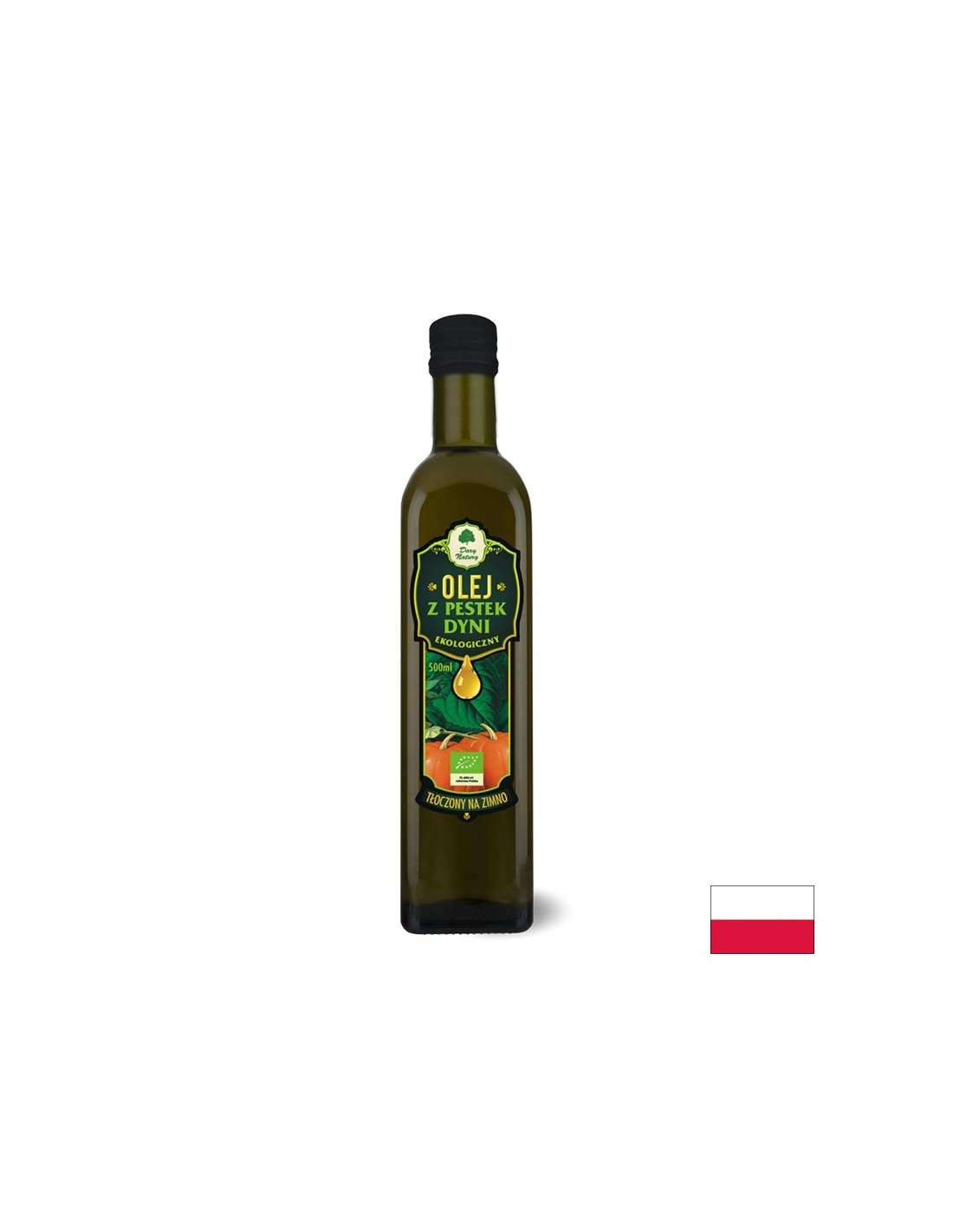 Organska ulje sjemenki bundeve, 500 ml