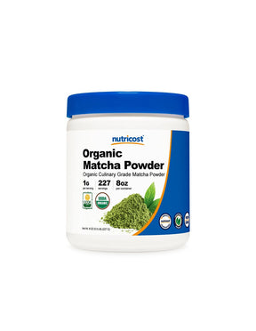 Matcha (Organic) (Culinary Grade), 227g Powder - Nutra Best Europe