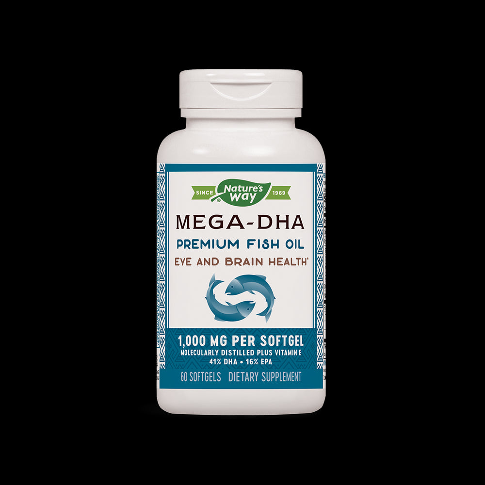Mega -DHA riblje ulje 1000 mg - 60 kapsula