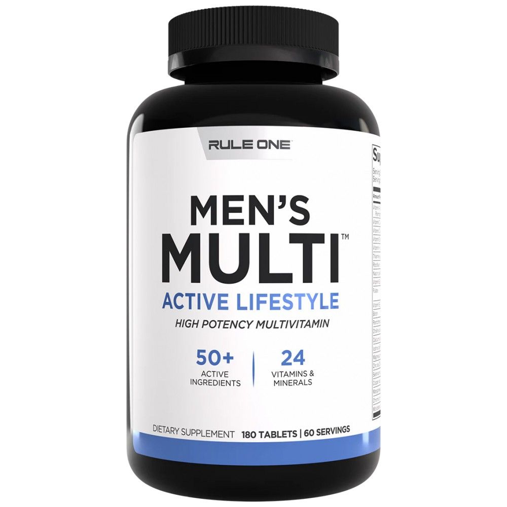 Muški multivitamin za muški vlak | 50+ sastojaka - 180 tableta