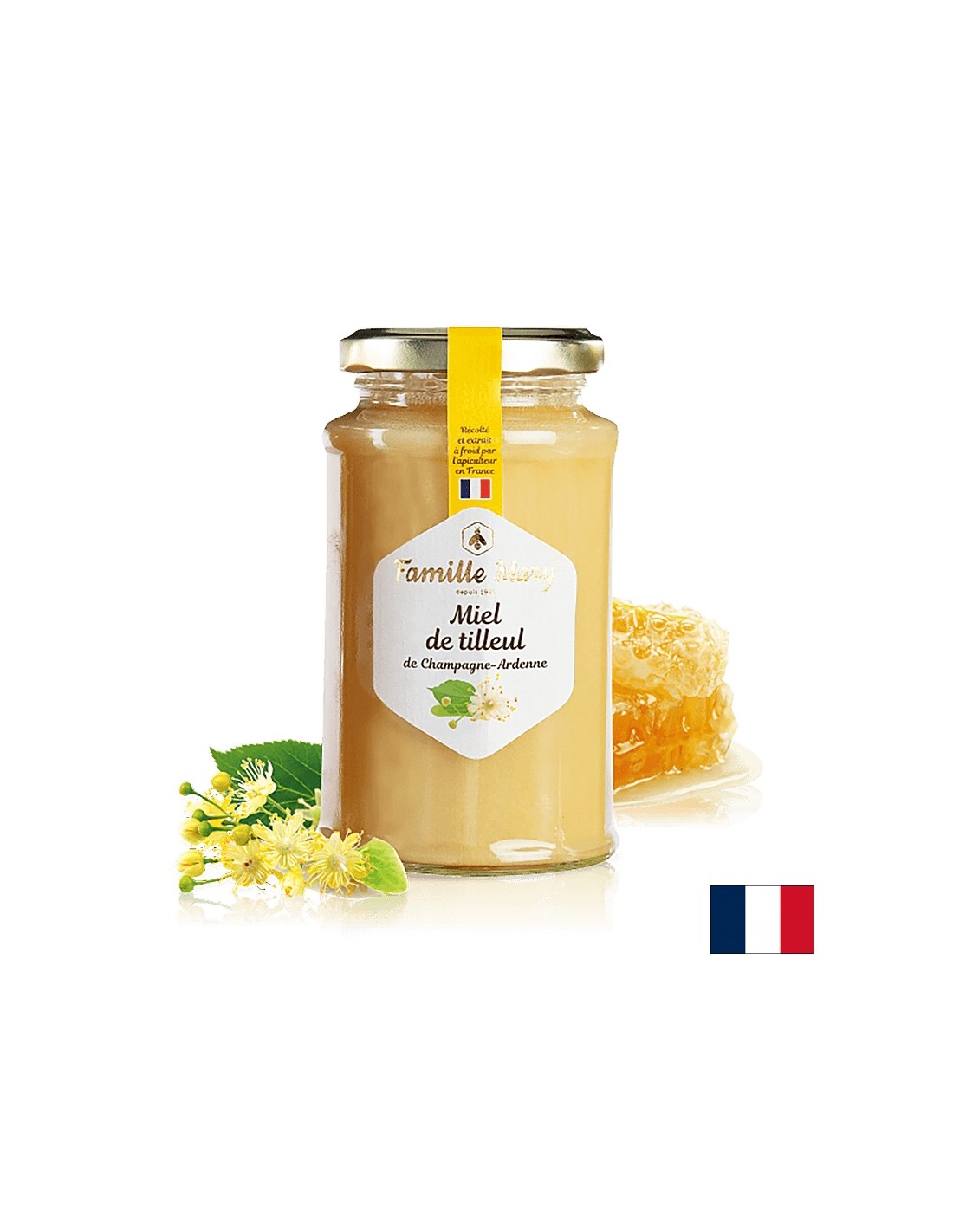 Linden Blossom Honey (od šampanjca - Ardennes, Francuska), 360 g