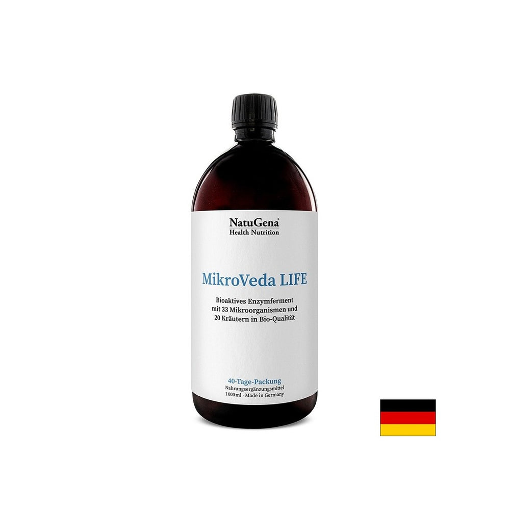 Mikroveda Life - Bioaktivni ferment s probiotičkim bakterijama i biljnim ekstraktima, 1000 ml